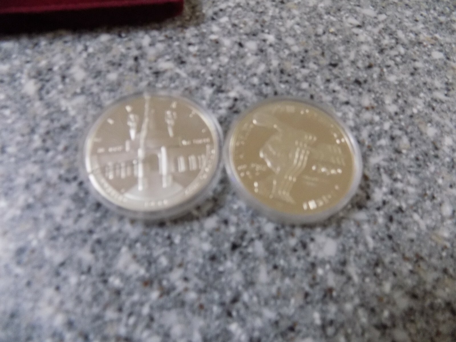 1984 Olympic Commemorative Silver Dollar Proof S Mint Mark Coins