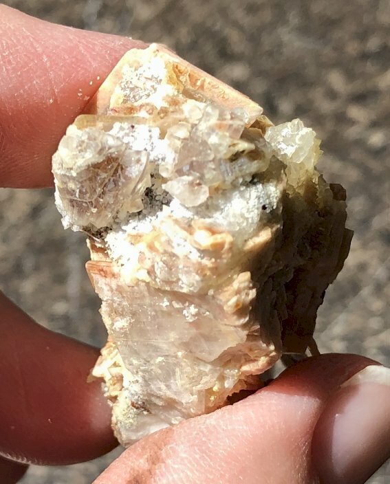 Multi-Colored BARITE Crystal Specimen from Kelly Mine, New Mexico, USA – C5