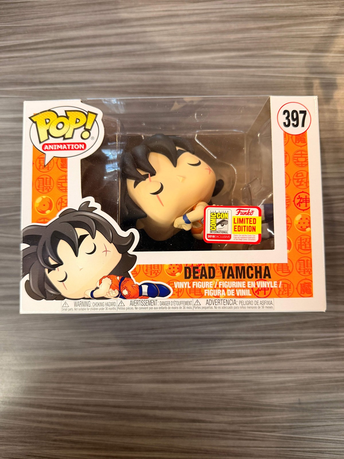 Funko POP! Animation: Dead Yamcha (2018 SDCC)(Damaged Box) #397
