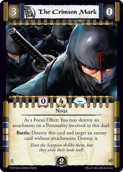 The Crimson Mark Ungraded L5R: Before the Dawn