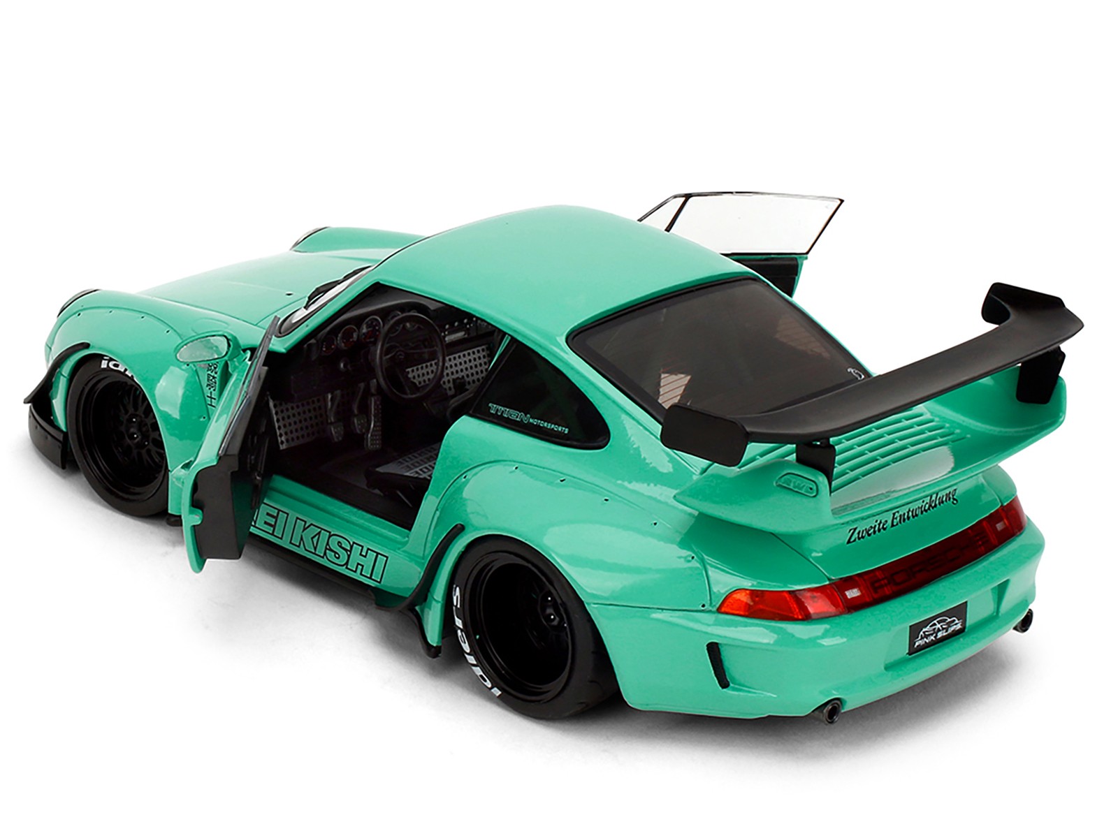 RWB Body Kit “Kei Kishi” Light Blue “Pink Slips” Series 1/18