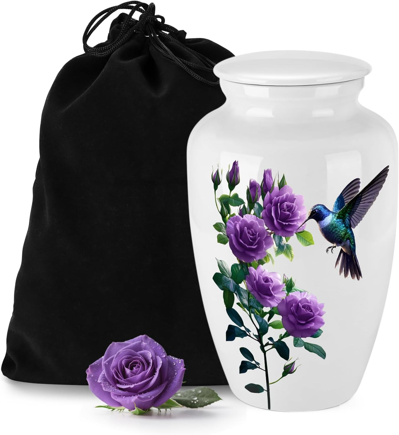 10 Inches Cremation Urns for Human Ashes Adult Male Female, Ceramic Keepsake …
