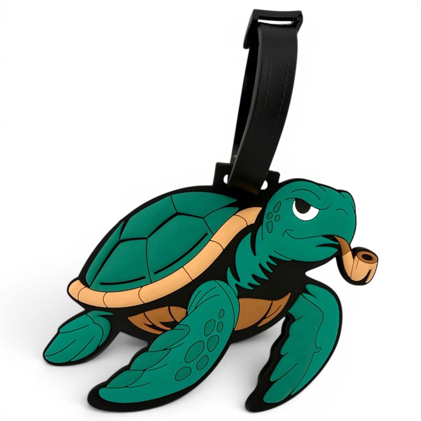 Salty Turtle Clip-On Tag | Multi-Use Bag Tag, Travel Tag, Golf Accessory