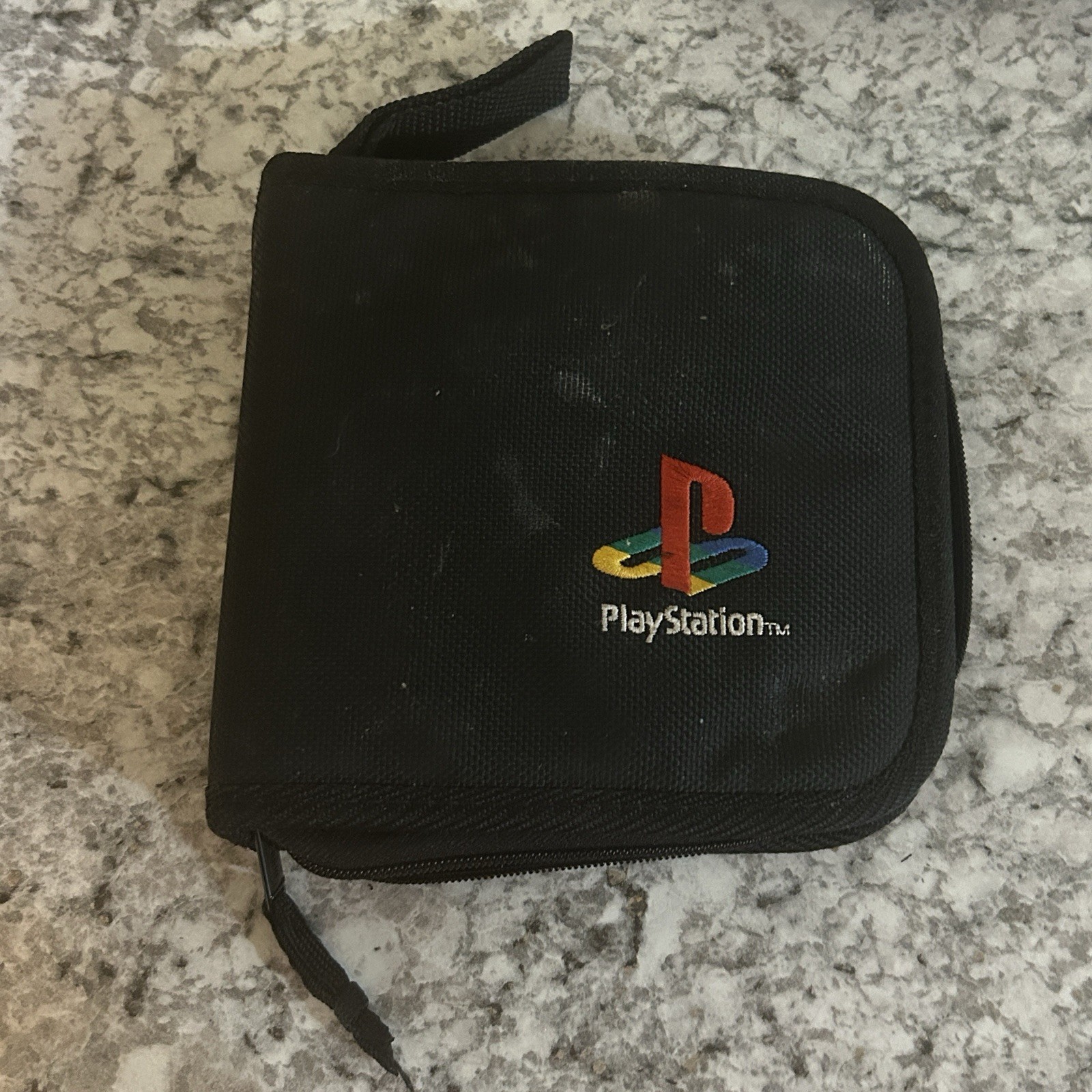 Official Playstation Branded CD Carrying Case Black UA21226 *ugly