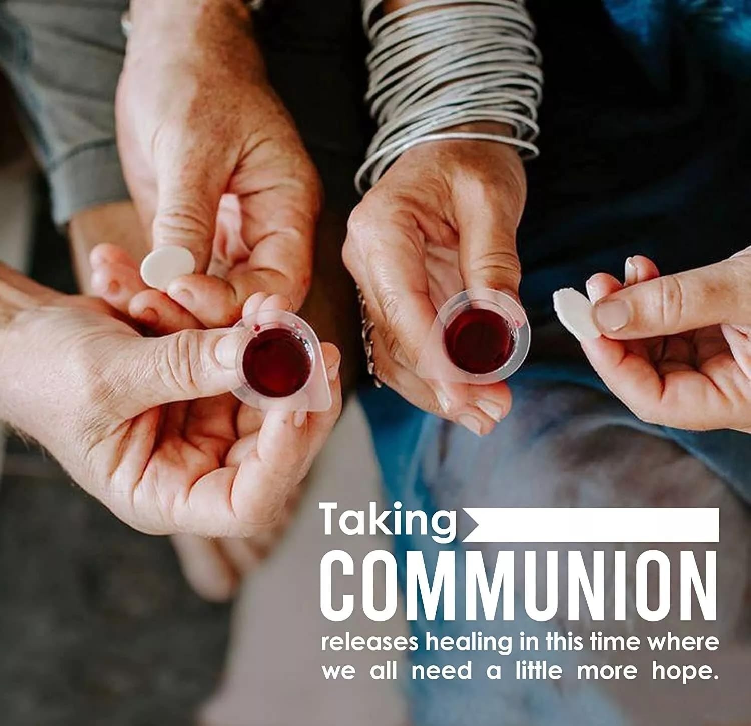 Pre Packaged GLUTEN FREE Traditional Communion Cups | Box of 100 Gluten Free