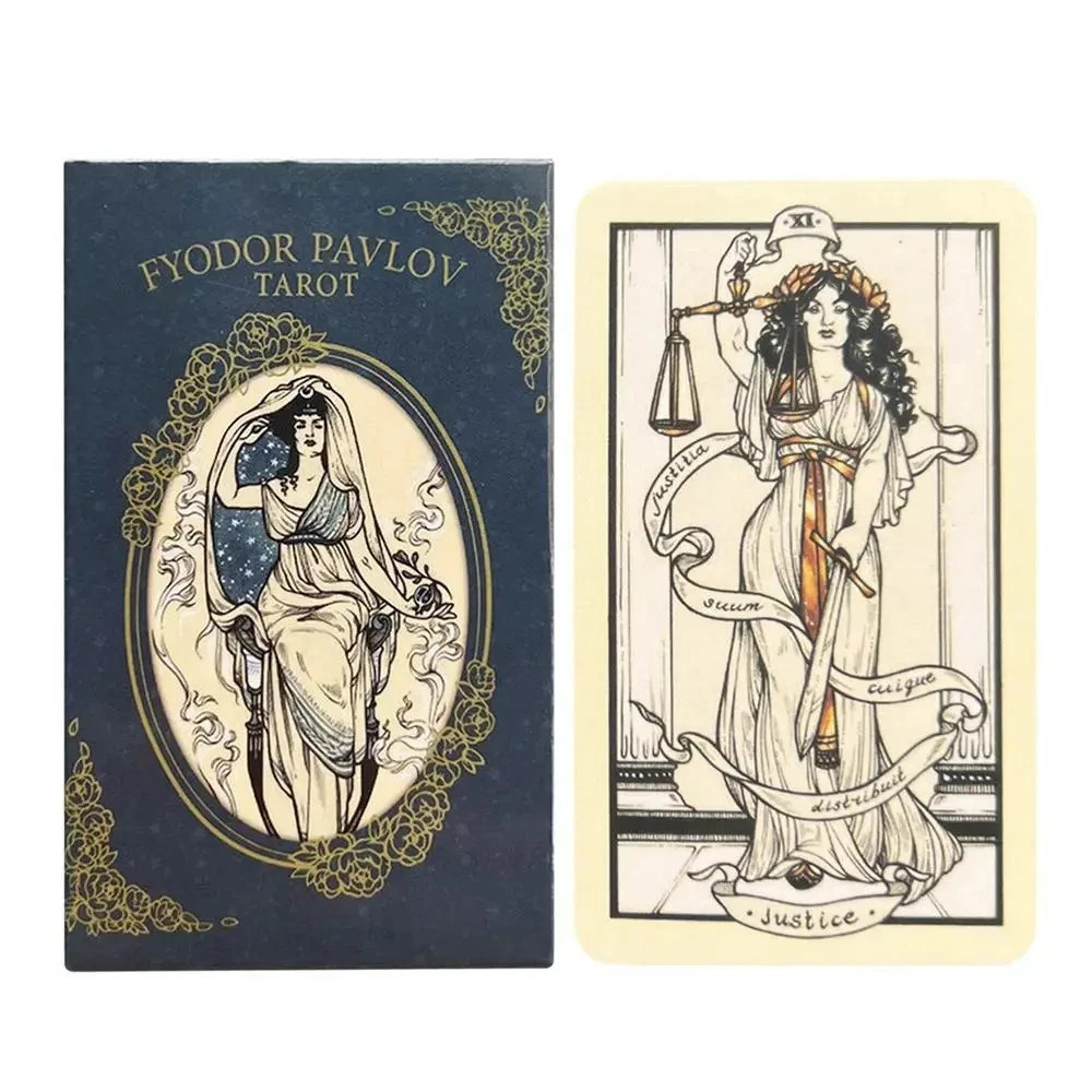 Fyodor Pavlov Tarot Cards Divination Deck English Versions Edition Oracle Board