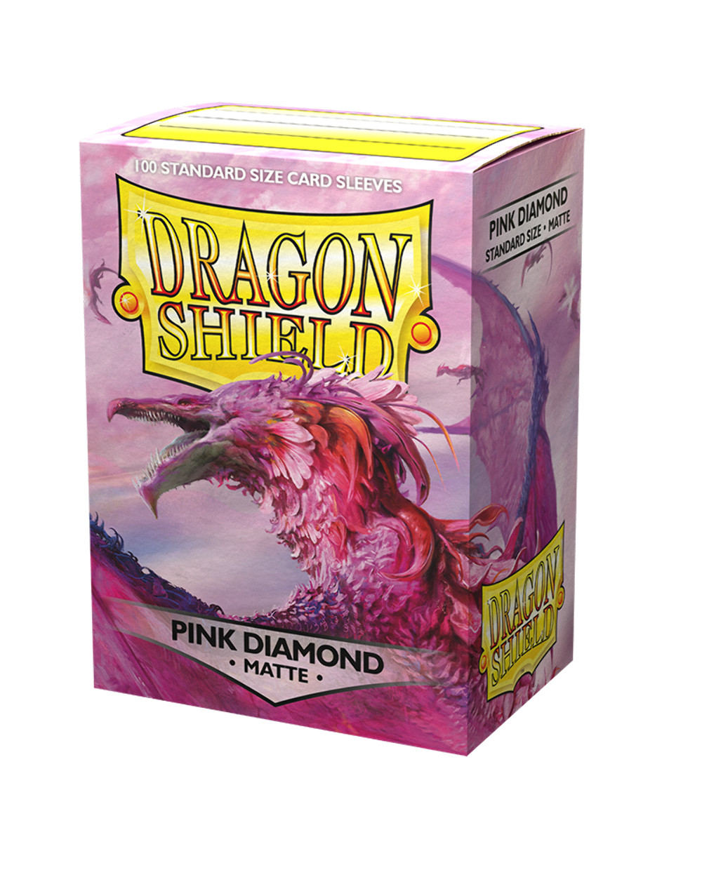 Dragon Shield Sleeves: Standard Matte – Pink Diamond 100CT