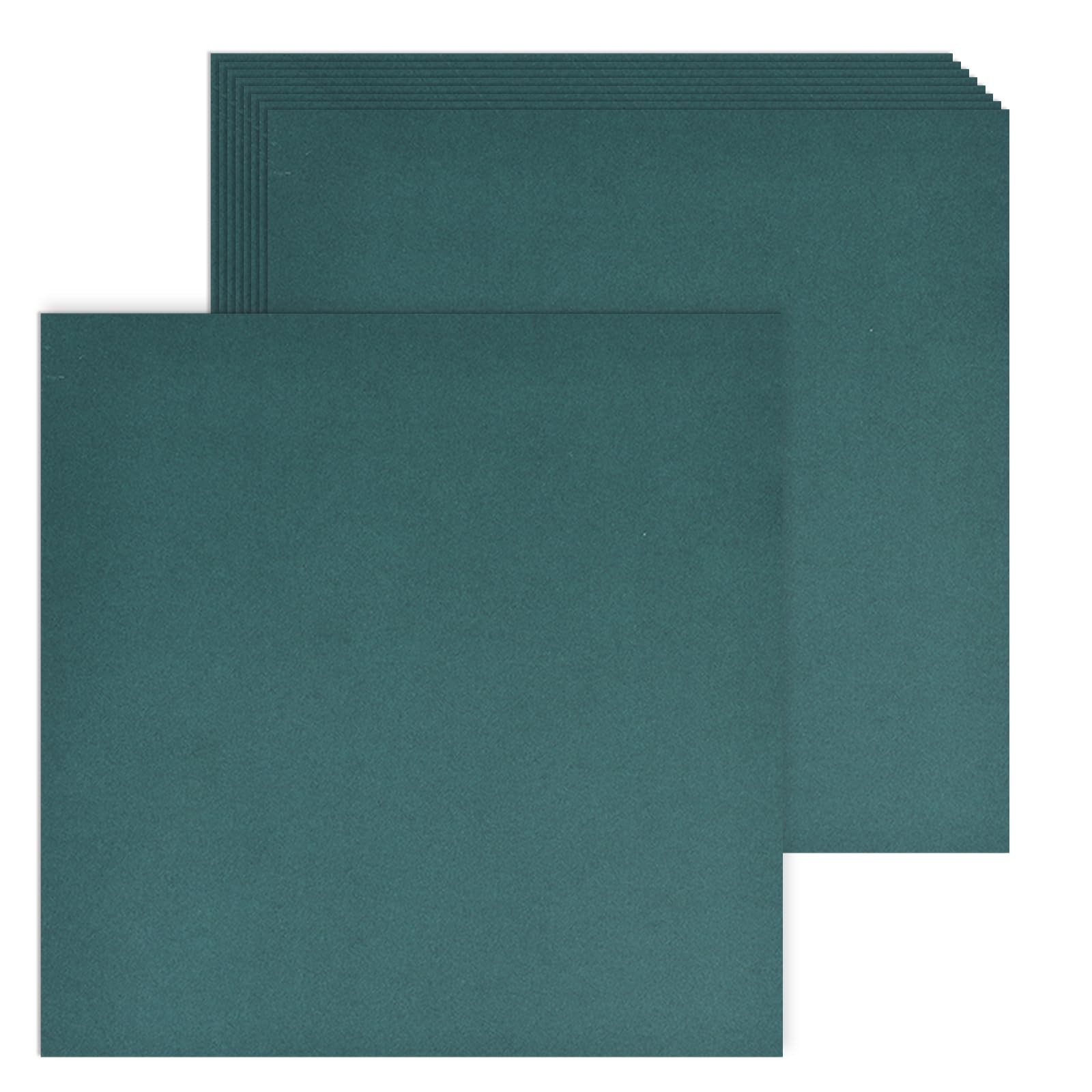 MCPINKY 20 Sheets Green Cardstock, 12 X 12 Inches Craft Paper 300gsm Heavywe…