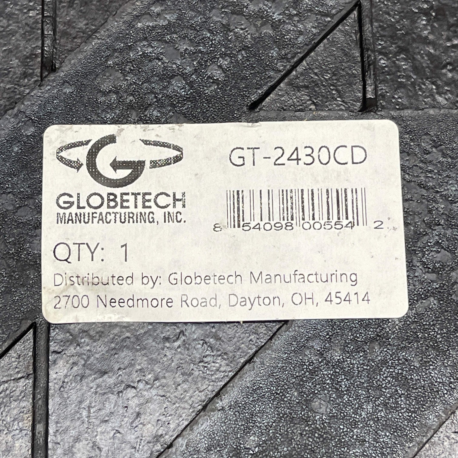 GLOBETECH 2-PACK! Rubber Mud Flaps 1/4″ Thick x 24″ Wide x 30″ Long Black 2430MF