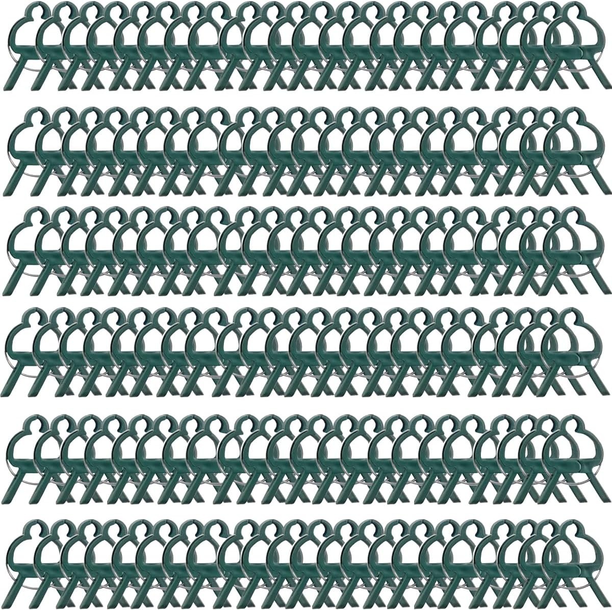 GXXMEI 100PCS Plant Clips Garden for Tomato Cage, Tomatoes Green
