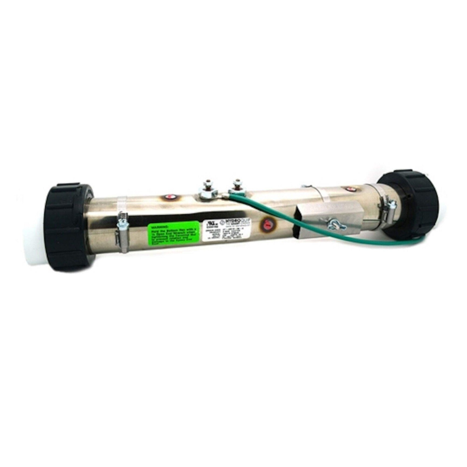 Heater Assembly, HydroQuip, Flo-Thru, 4.0Kw, 230V, 15″ Long : 27-J0519-5S-K