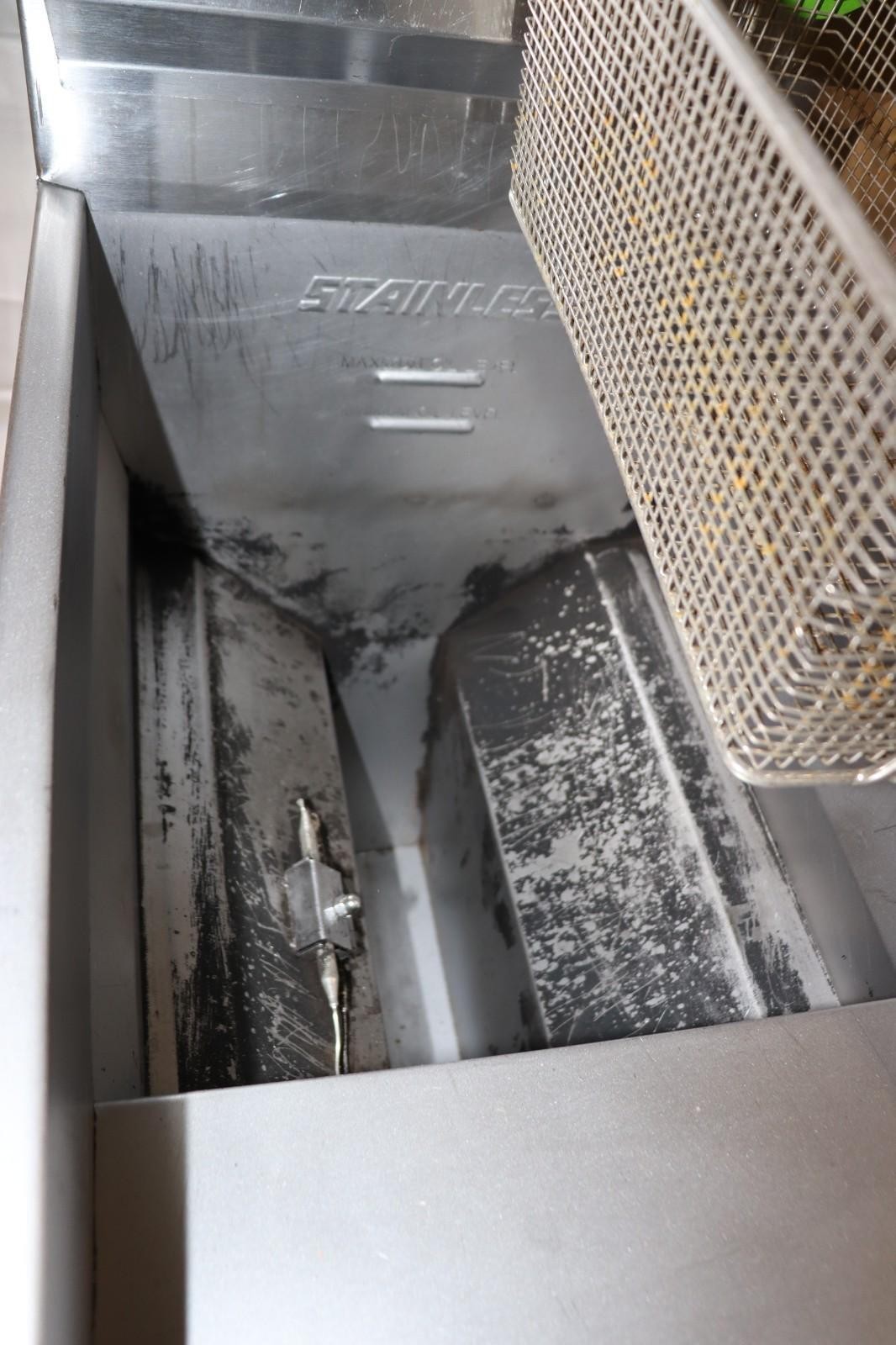 Anets 14GS Commercial Deep Fryer 50 Lbs, Used