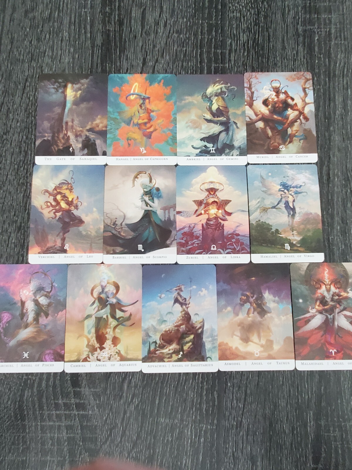 Angelarium Collectible Fantasy Art Cards (Year 2) by Peter Mohrbacher