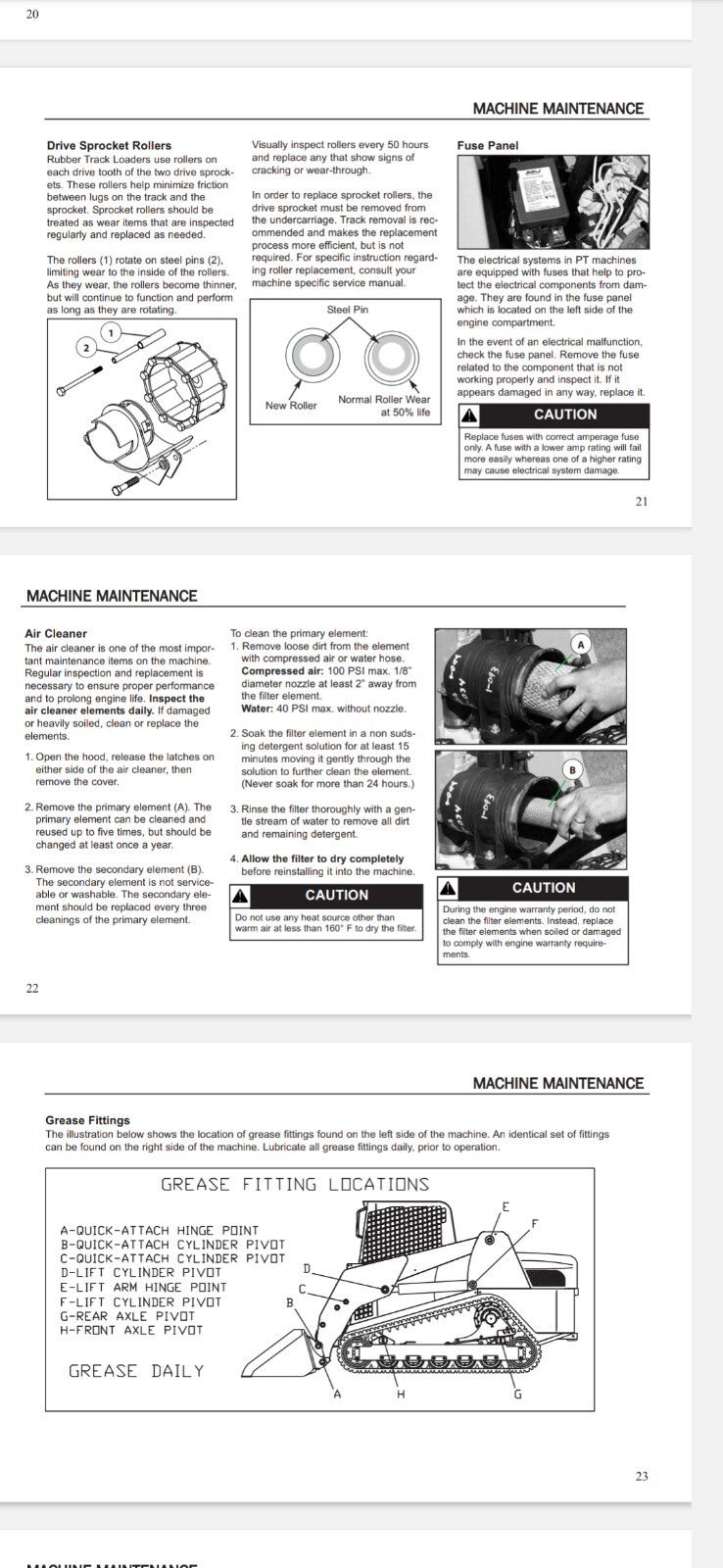ASV TEREX PT60 Service Repair + BONUS Operation Maintenance PDF MANUALS 83/21PGS