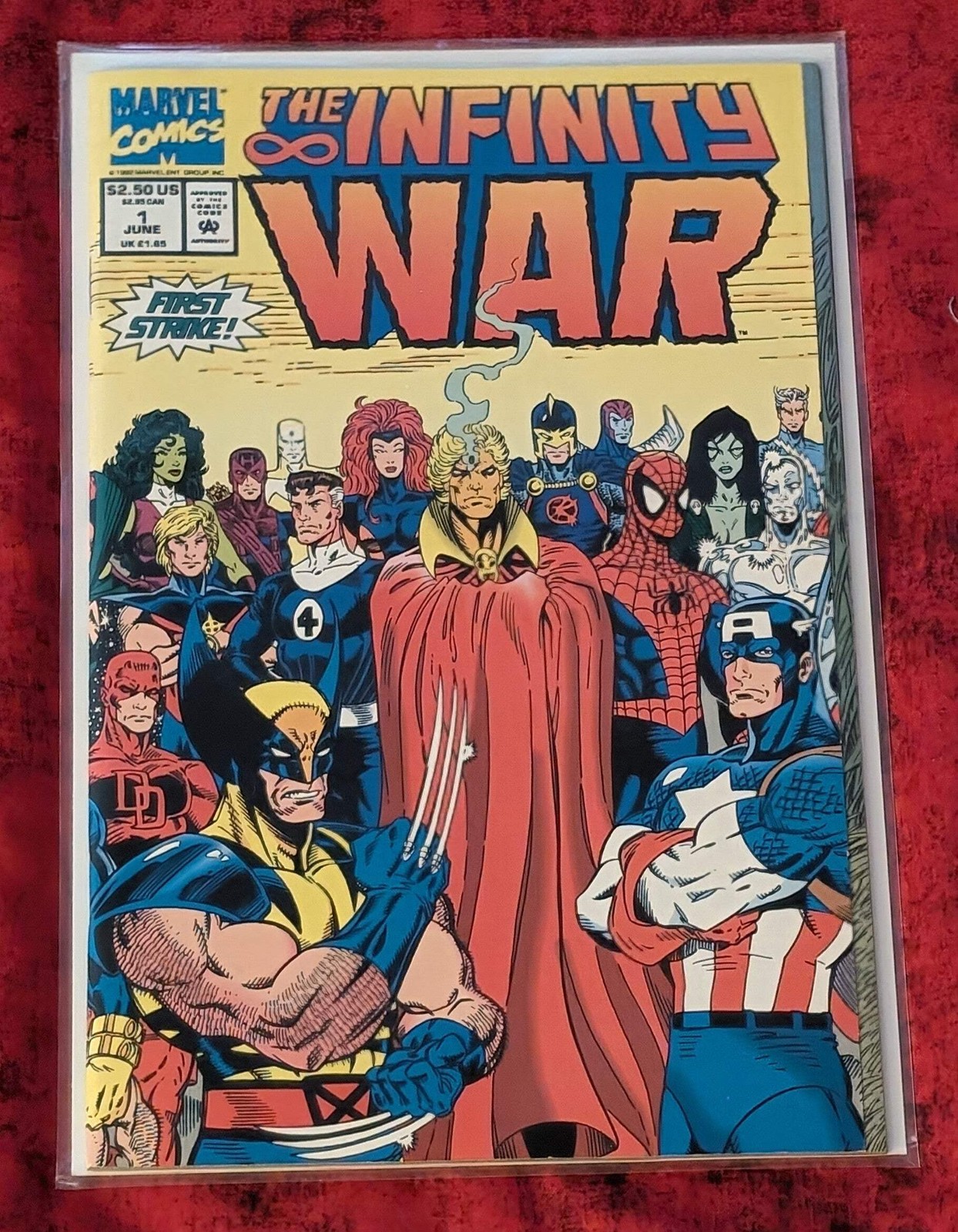 The Infinity War Complete 1-6 Set Marvel Comics Full 6 Issue Miniseries