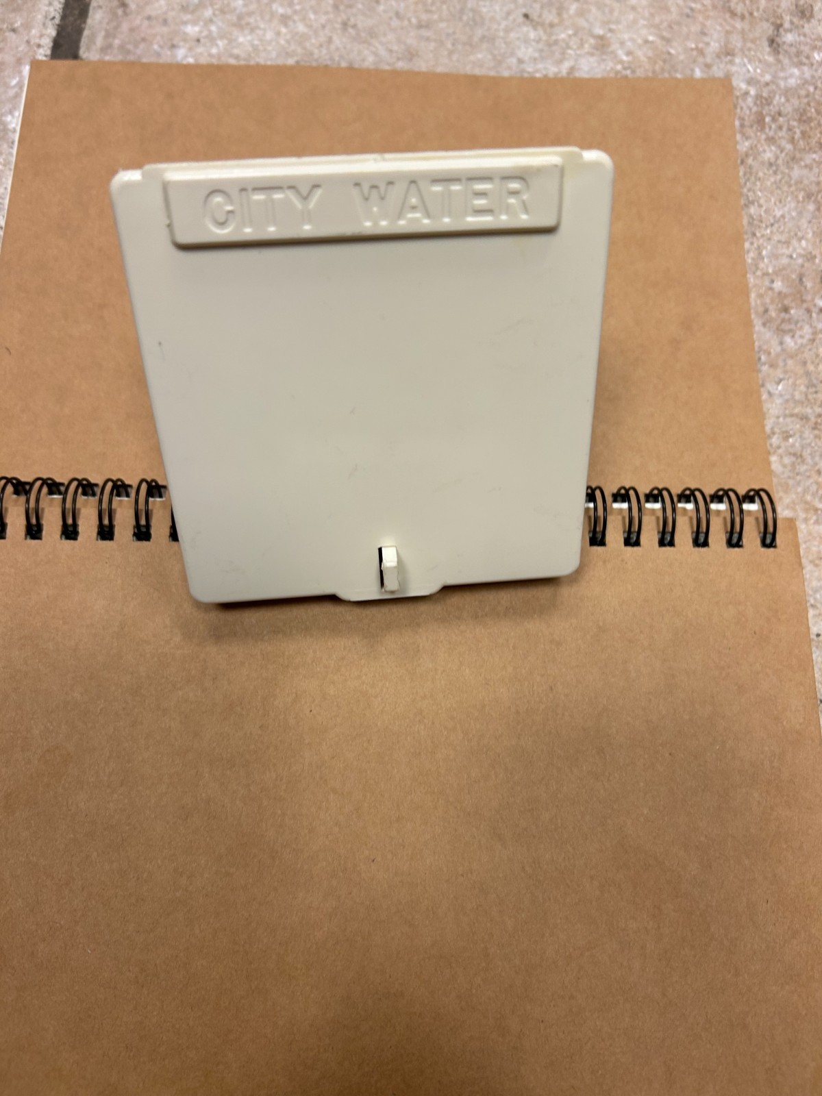 RARE!! VINTAGE CAMPER J&C CITY WATER FILL C.W.-146