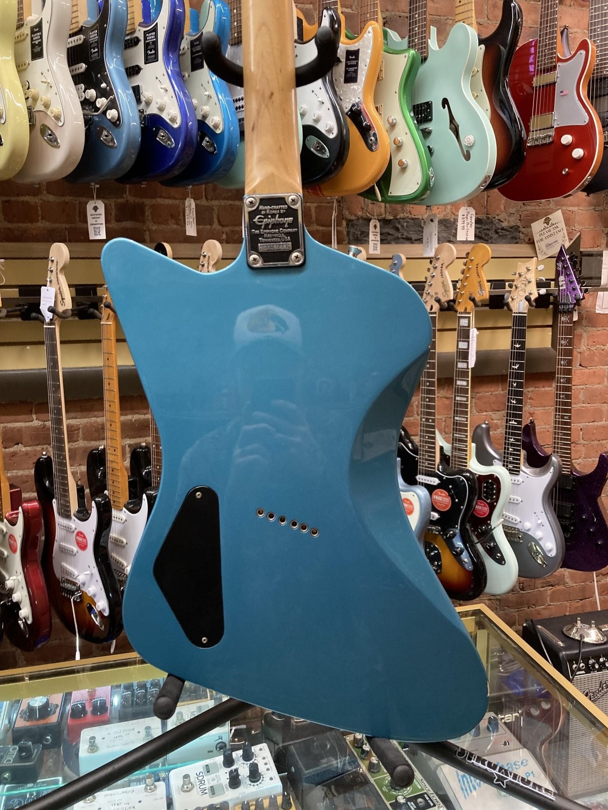 2000’s Epiphone Slasher Metallic Light Blue