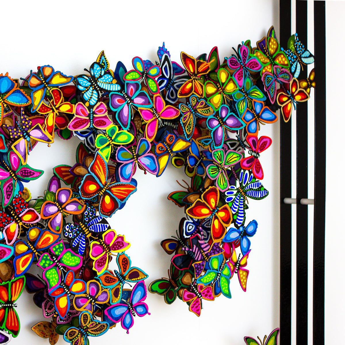 Patricia Govezensky- Original Painting on Cutout Steel “Contemporary ART”