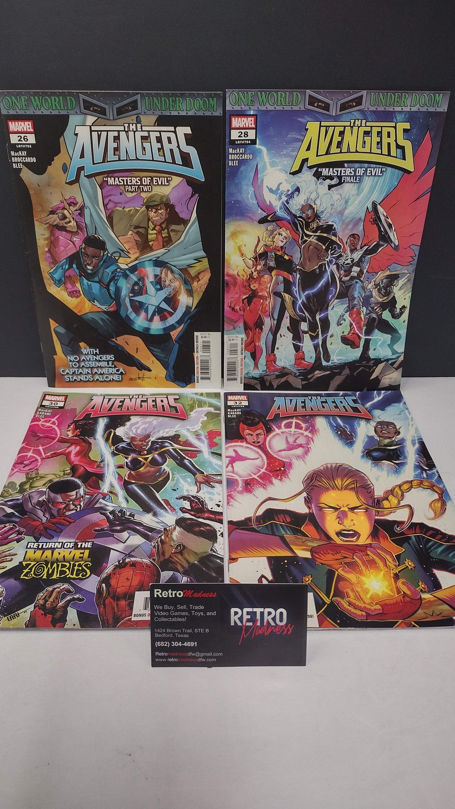 Marvel Comics Modern Era Lot – 4 Book Set – Lot T (Brand New / Unread)