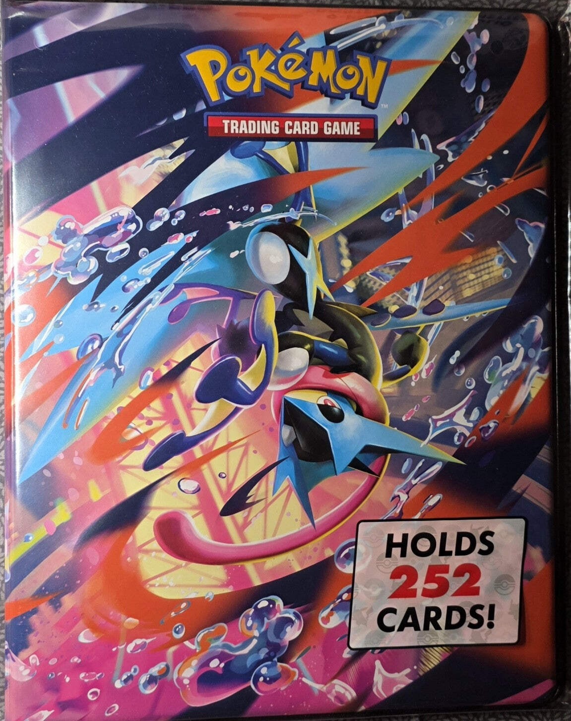 Pokémon TCG Mega Evolution Chaos Rising 9-Pocket Portfolio | Holds 252 Cards