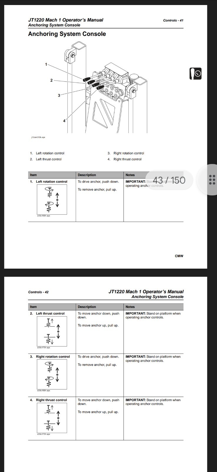 DITCH WITCH JT1220 Mach 1 OPERATION MAINTENANCE PDF MANUAL 150 Pages