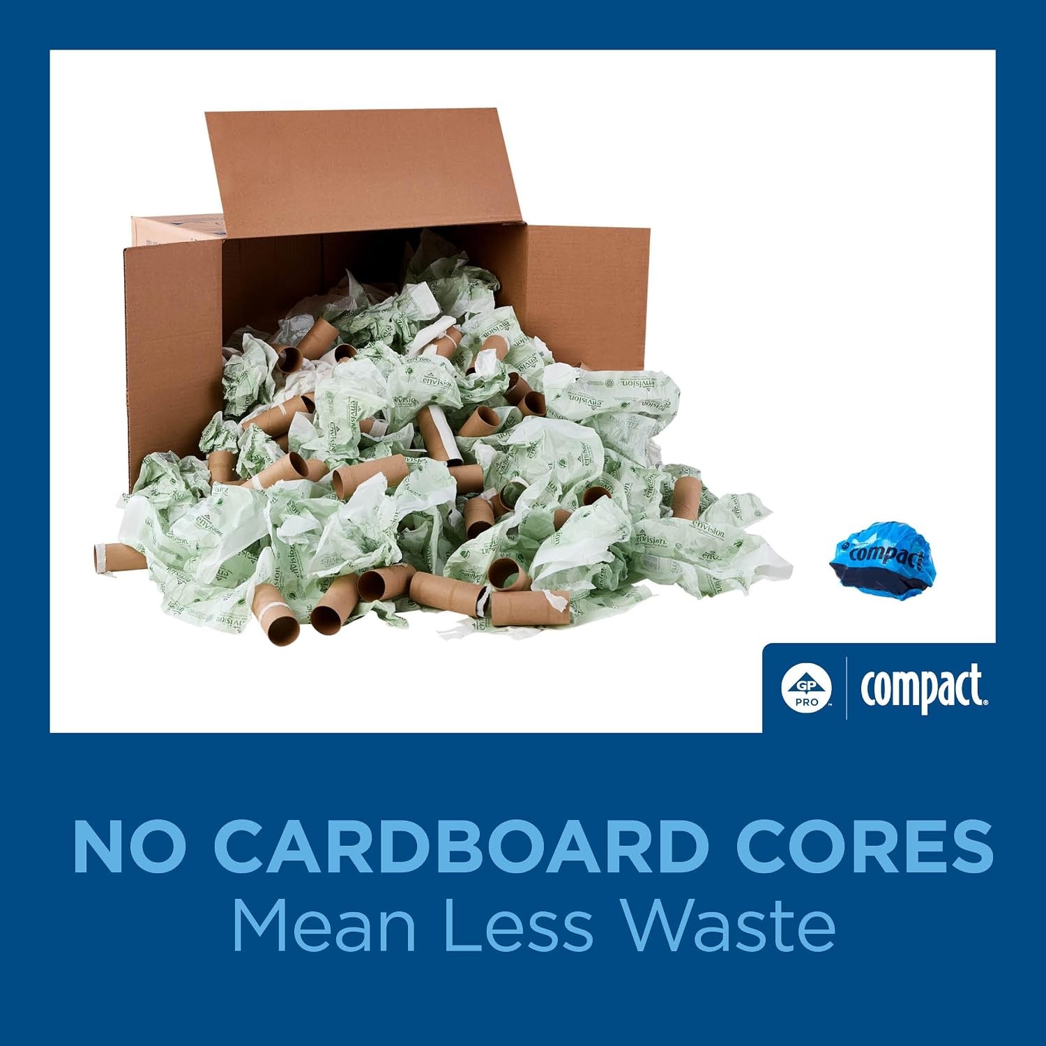 Georgia-Pacific Compact Coreless 2-Ply Recycled Toilet Paper by GP PRO (Georgi