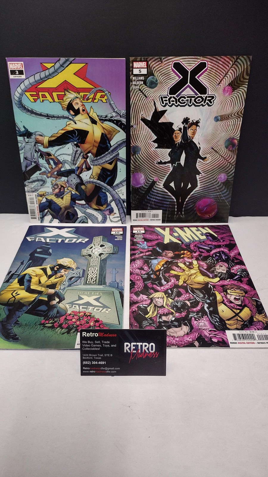 Marvel Comics Modern Era Lot – 4 Book Set – Lot C2 (Brand New / Unread)