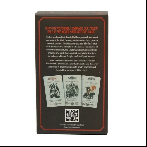 Occult Tarot Deck 78 Fortune Telling Cards for Future Divination Oracle Full Set