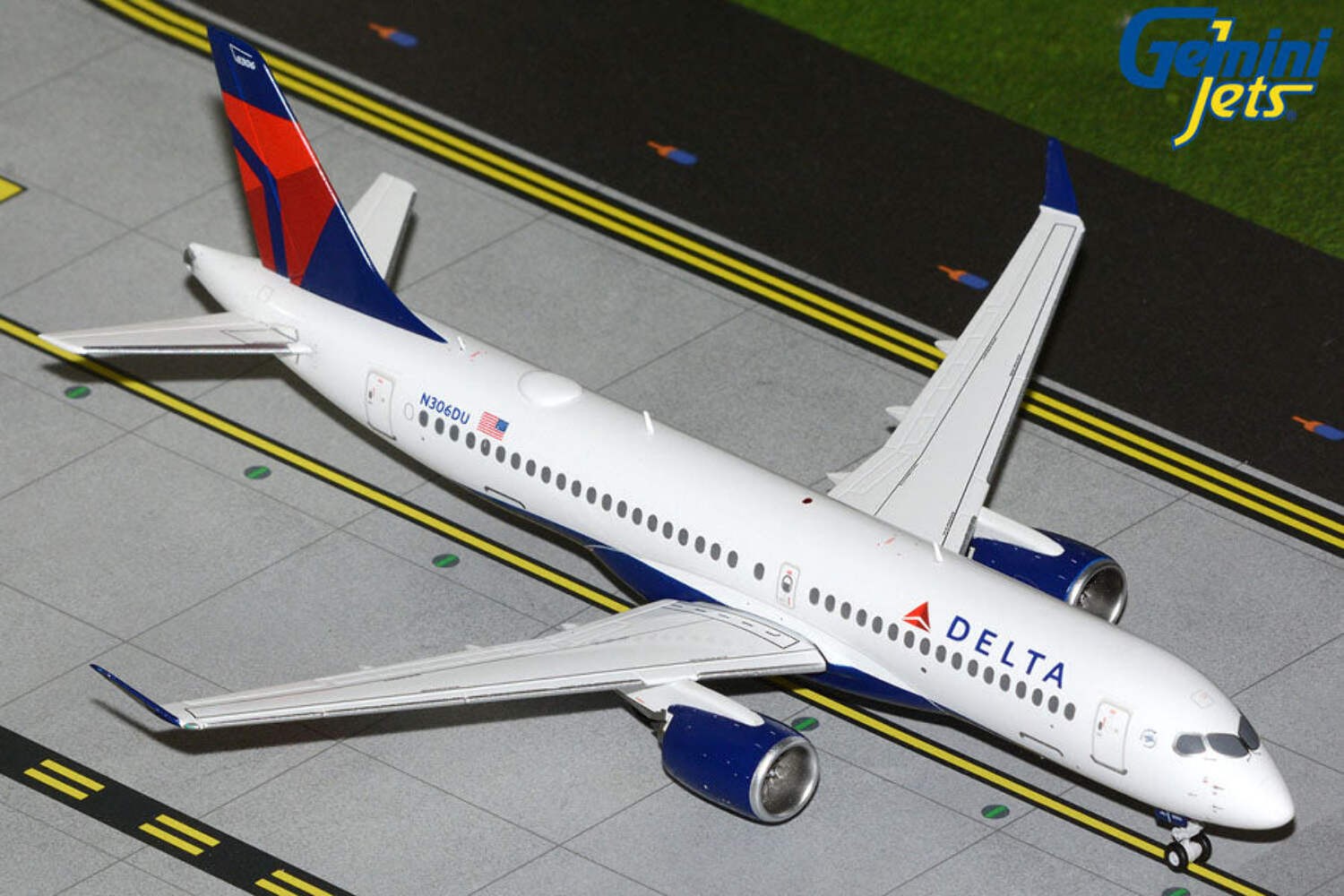 Delta A220-300 N306DU Gemini Jets 1:200