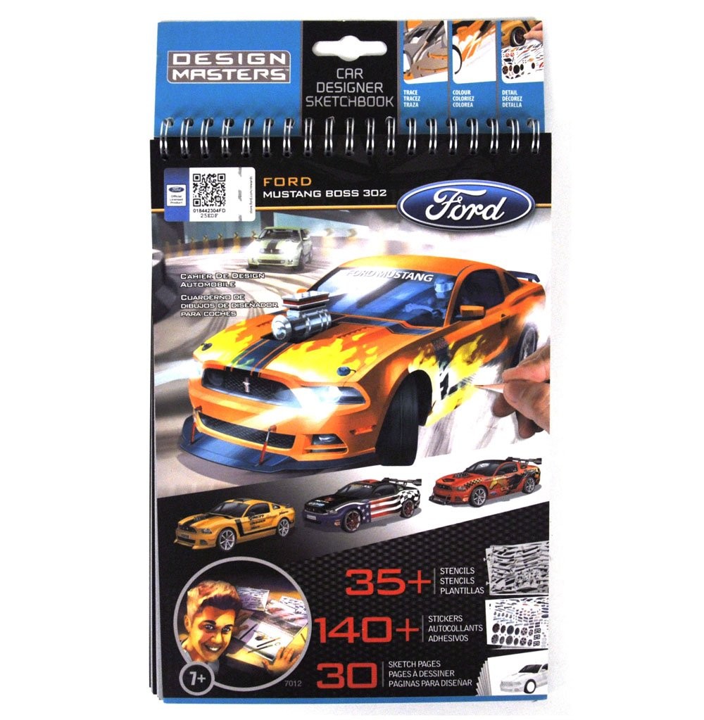 Car Designer Sketchbook Set – Ford