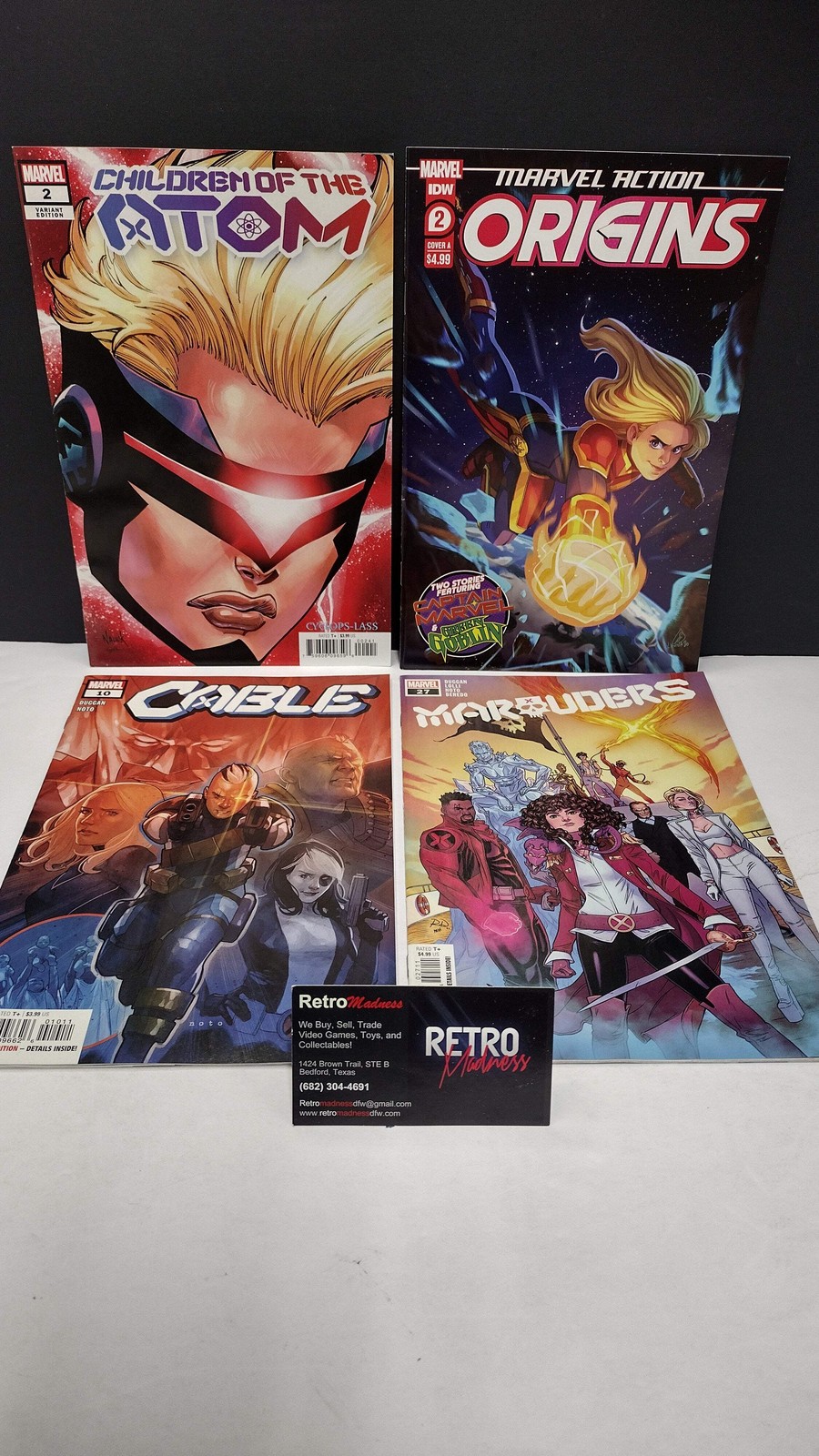 Marvel Comics Modern Era Lot – 4 Book Set – Lot H2 (Brand New / Unread)