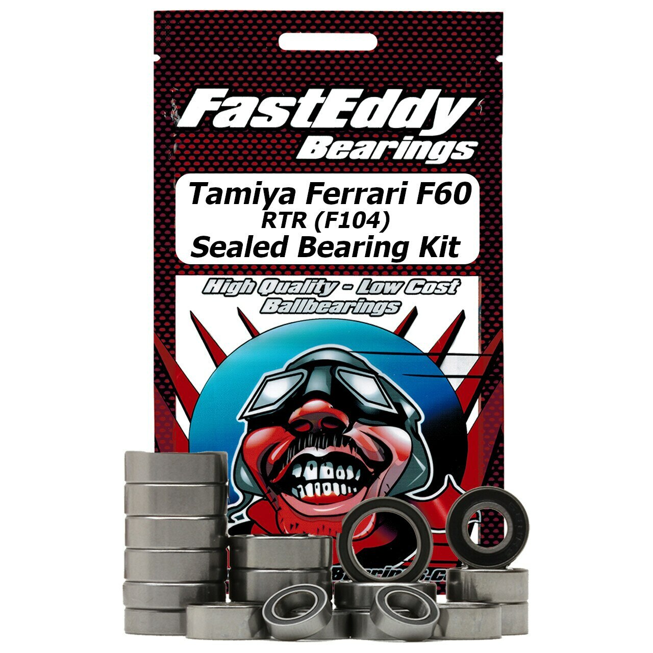 Tamiya Ferrari F60 RTR F104 Sealed Bearing Kit