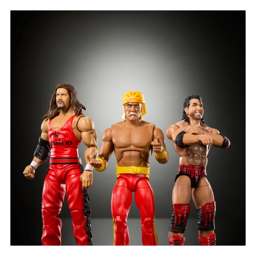 Bash At The Beach 3-Pack: 2026 Wwe Mattel Elite Hogan,Hall & Nash