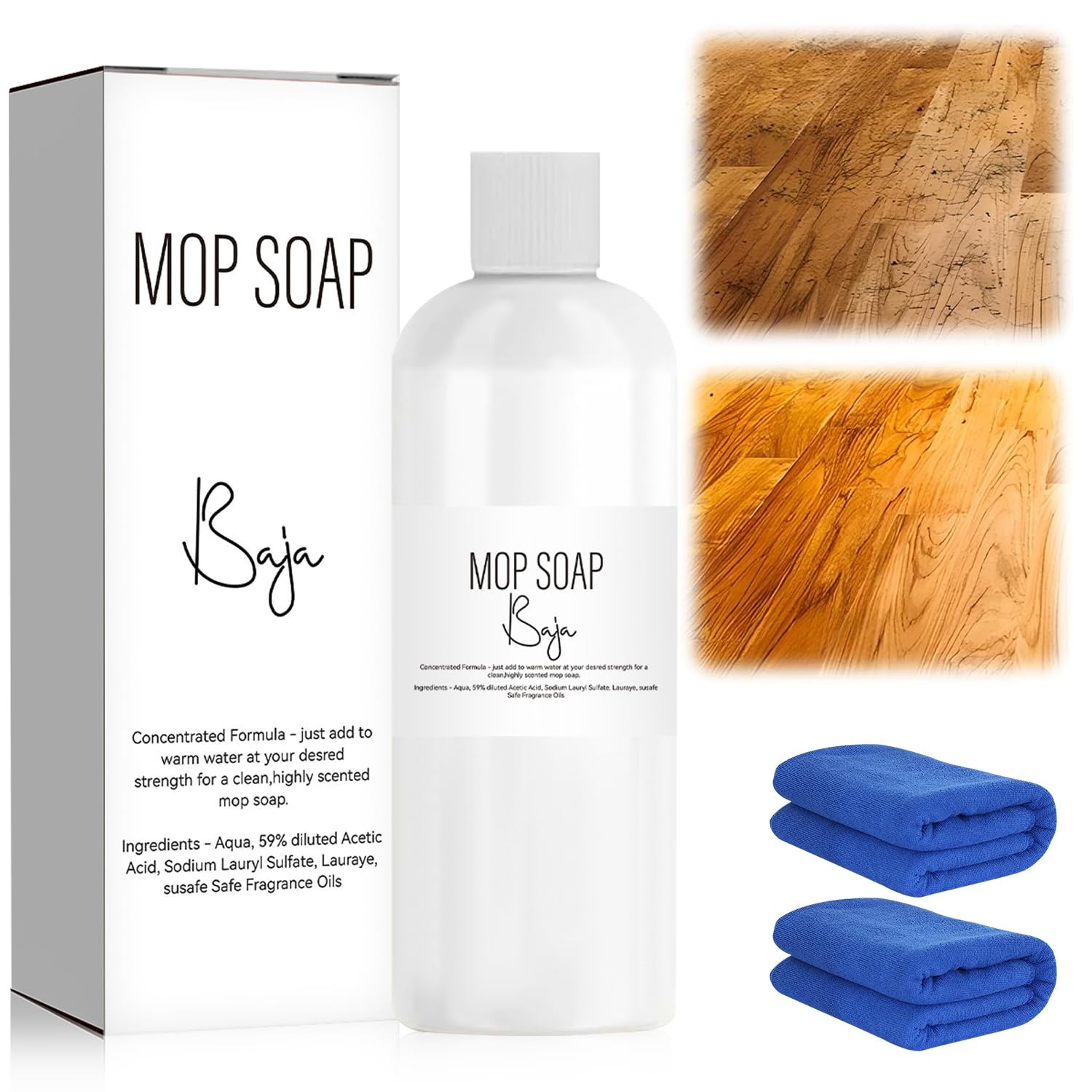 Compensai Mop Soap for Floor Cleaning,R and W 1 Fl Oz (Pack of 1)