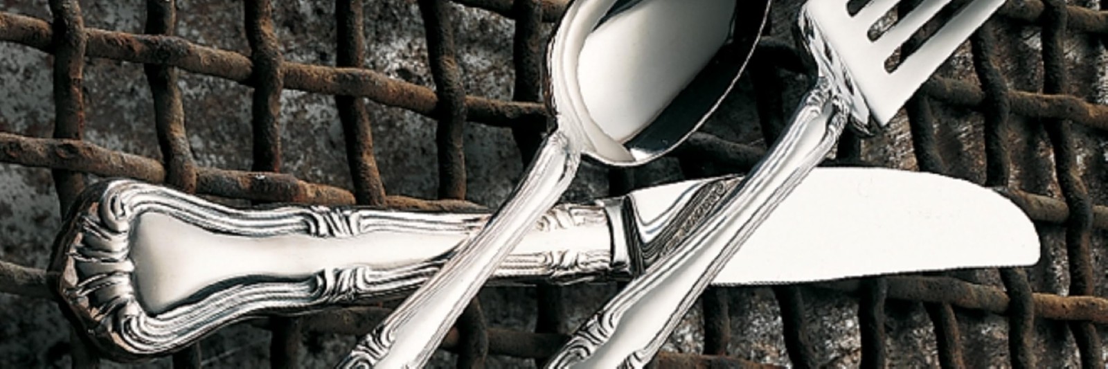 Gorham Valcourt Stainless Flatware 5 Piece Place Setting , 5 Piece, Silver
