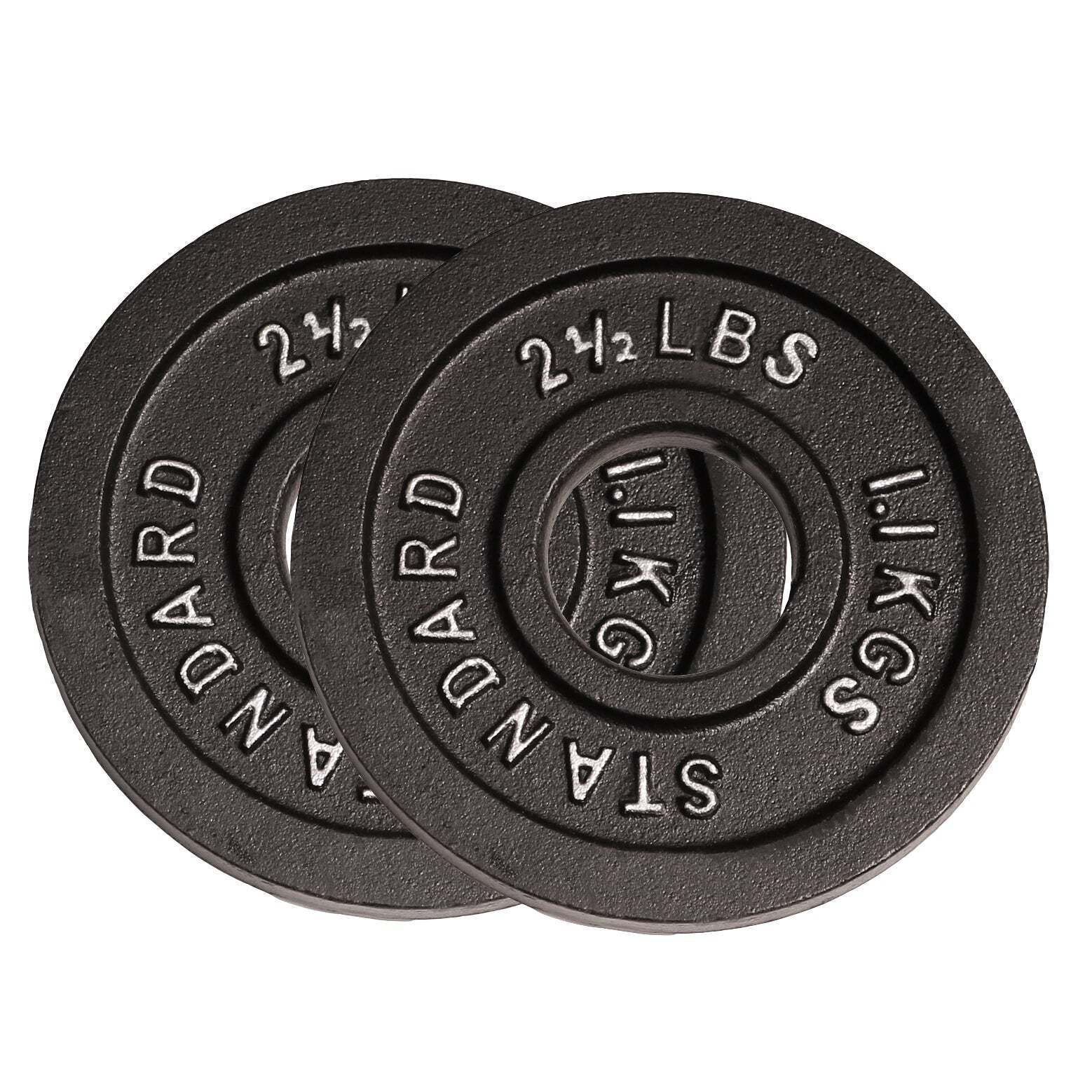 Deltech Fitness 2-1/2 lb Pair of Olympic Plates (OP-0025)